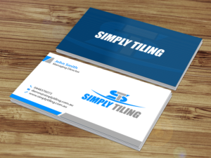 Business Card Design by Creations Box 2015 for Simply Tiling WA | Design: #9186566