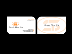 Business Card Design by Creations Box 2015 for Simply Tiling WA | Design: #9186570