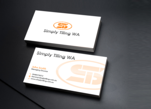Business Card Design by Creations Box 2015 for Simply Tiling WA | Design: #9186572