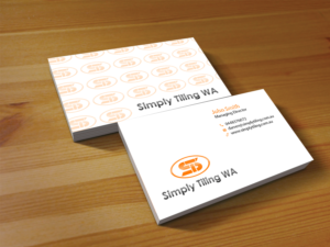 Business Card Design by Creations Box 2015 for Simply Tiling WA | Design: #9186573