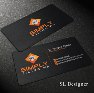 Business Card Design by SL Designer for Simply Tiling WA | Design: #9186662