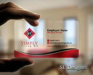 Business Card Design by SL Designer for Simply Tiling WA | Design: #9194482