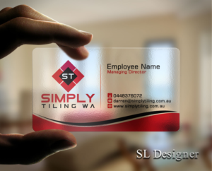 Business Card Design by SL Designer for Simply Tiling WA | Design: #9194484