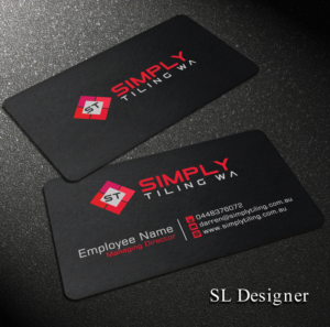 Business Card Design by SL Designer for Simply Tiling WA | Design: #9194620