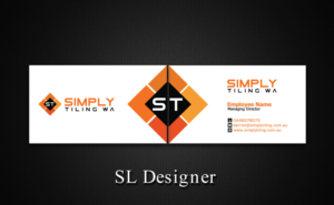 Business Card Design by SL Designer for Simply Tiling WA | Design: #9201393