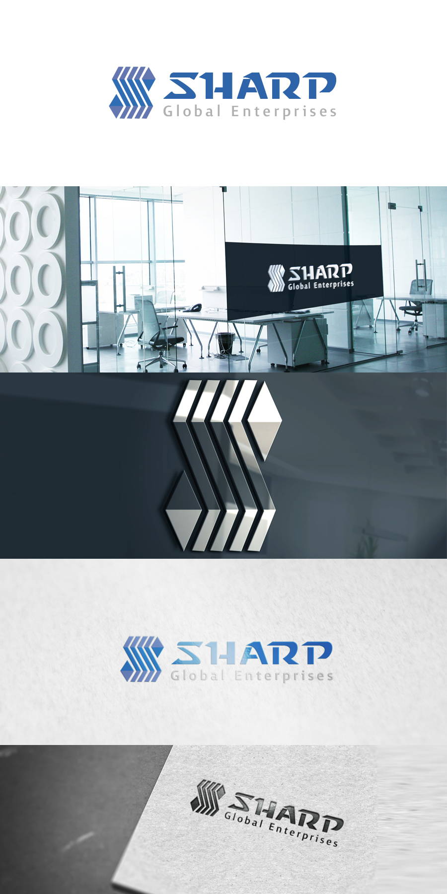 Logo Design by Creative Ants for sharp global enterprises | Design #9200127