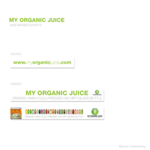 Web Design by Bianca Liebenberg for my organic juice | Design: #9199418