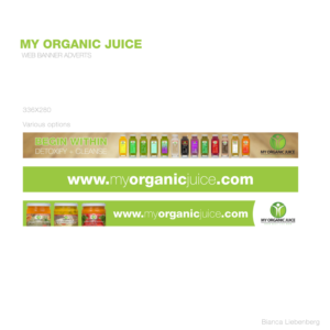 Web Design by Bianca Liebenberg for my organic juice | Design: #9199420