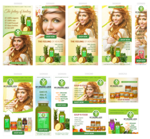Web Design by Rajenny for my organic juice | Design: #9203412