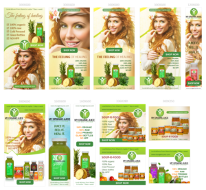 Web Design by Rajenny for my organic juice | Design: #9203738