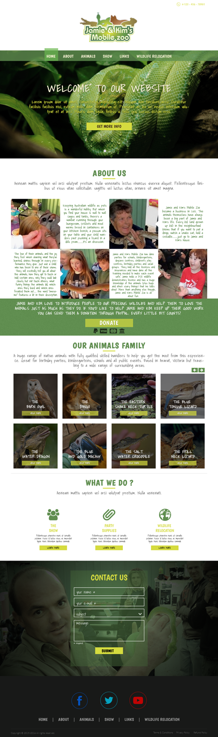 Web Design by lionx for this project | Design #9203607