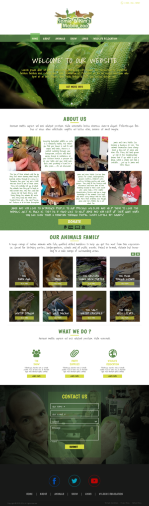 Web Design by lionx for this project | Design: #9203607