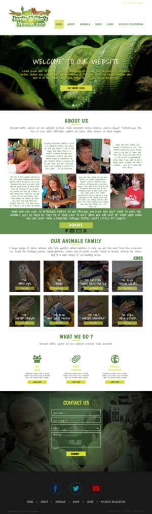 Web Design by lionx for this project | Design: #9203608