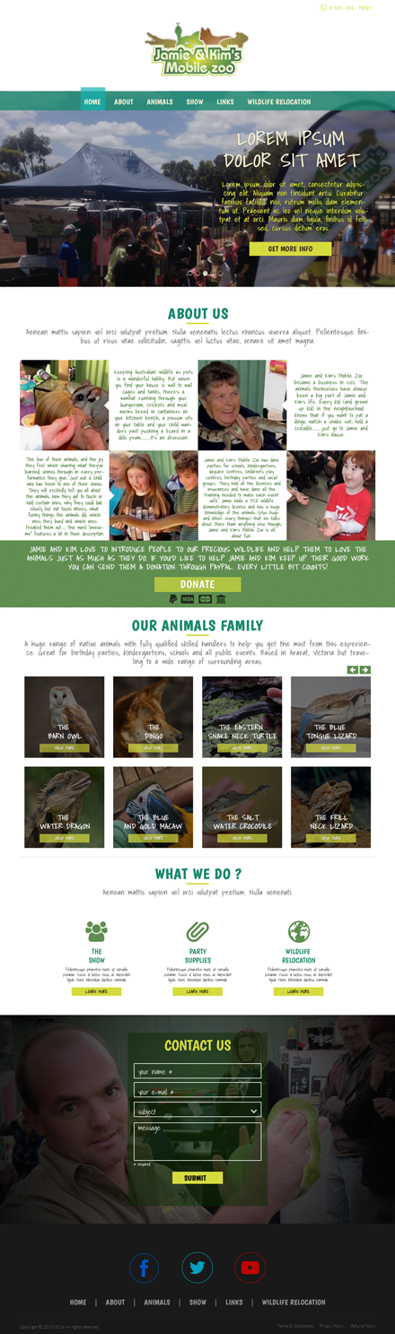 Web Design by lionx for this project | Design #9238780