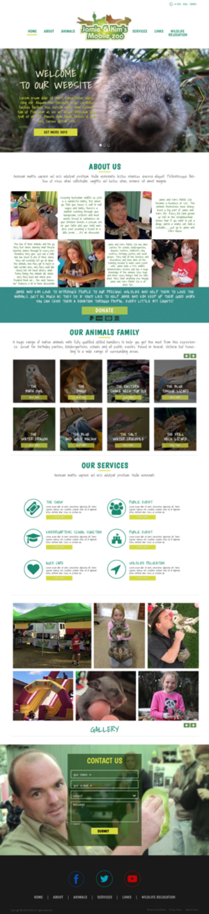 Web Design by lionx for this project | Design: #9246520