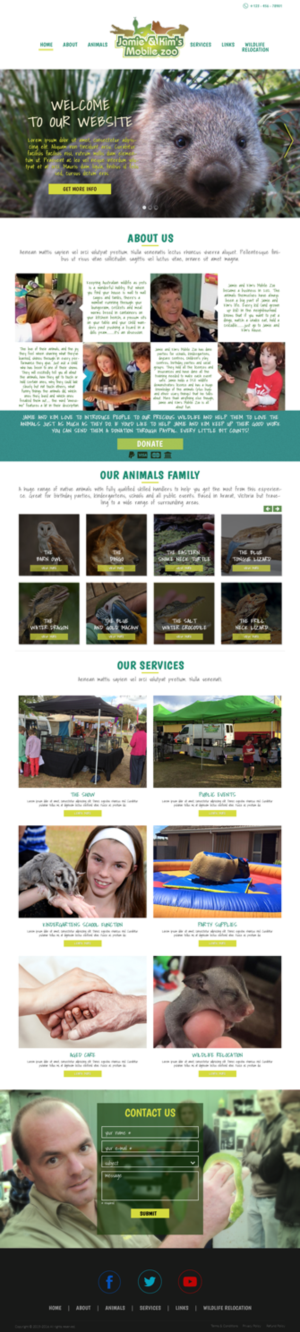 Web Design by lionx for this project | Design: #9251119