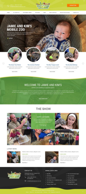 Web Design by pb for this project | Design: #9200858
