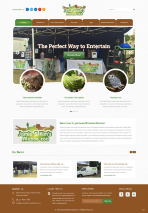 Web Design by pb for this project | Design: #9200859