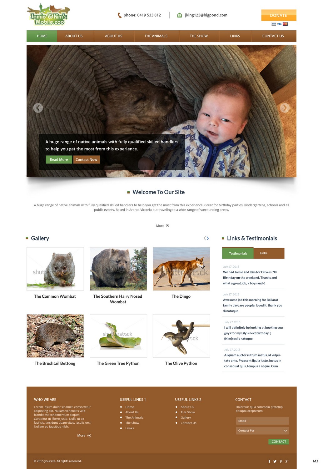 Web Design by pb for this project | Design #9200861