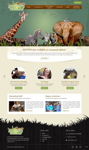 Web Design by pb for this project | Design: #9210510