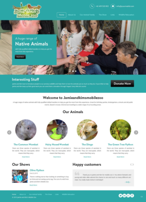 Web Design by pb for this project | Design: #9211447