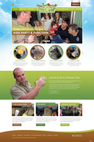 Web Design by pb for this project | Design: #9211451