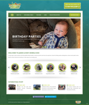 Web Design by pb for this project | Design: #9219507