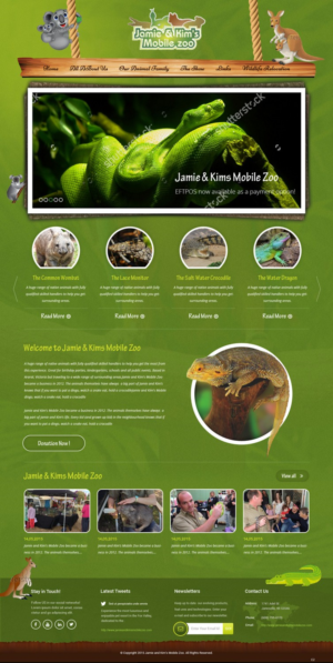Web Design by pb for this project | Design: #9219509
