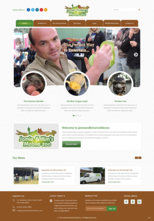 Web Design by pb for this project | Design: #9219511