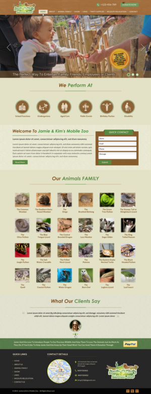 Web Design by Sbss for this project | Design: #9238307
