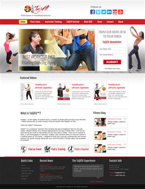 Wordpress Design by Chikki for David-Dorian Ross | Design: #2061568