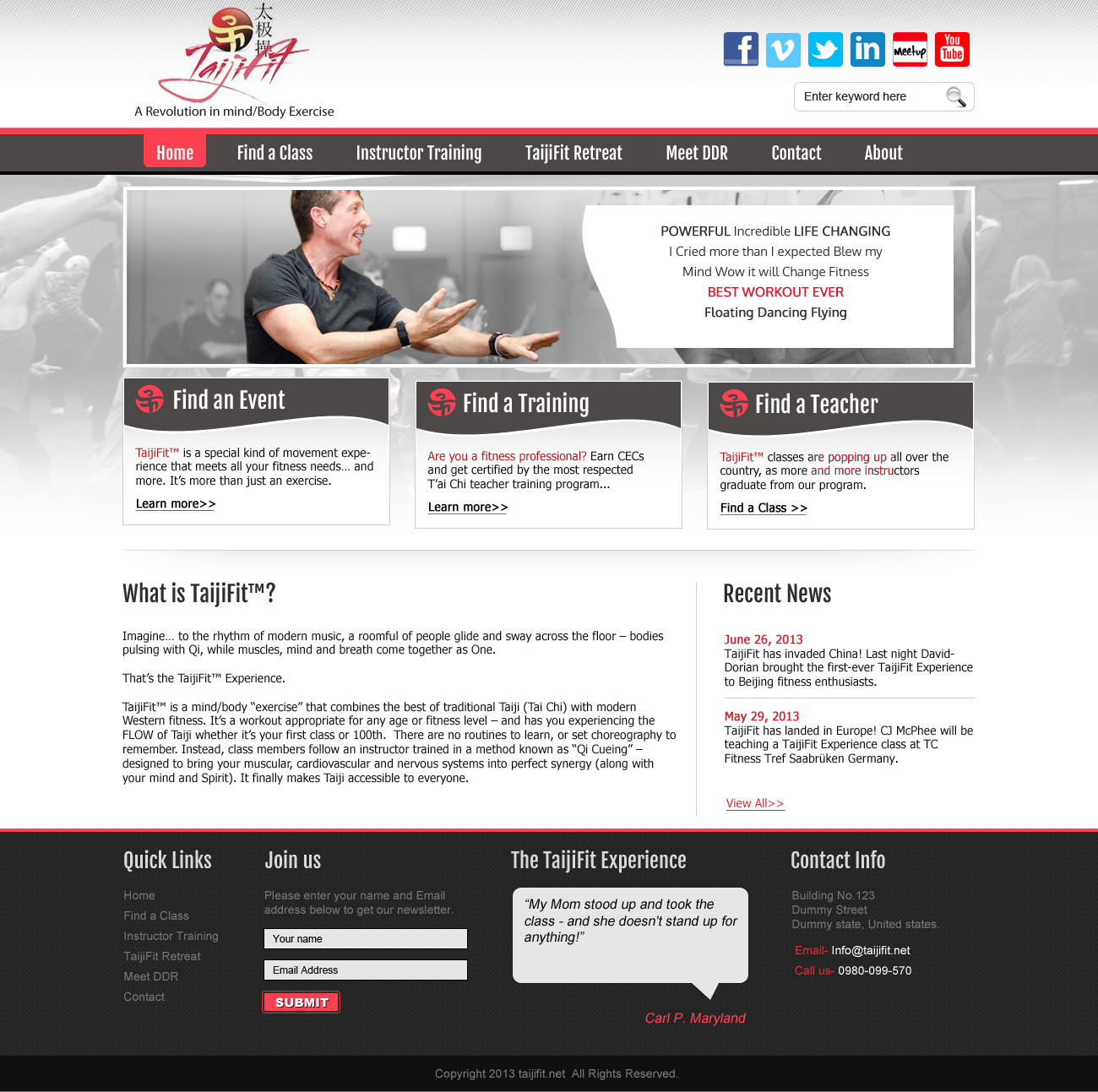 Wordpress Design by Chikki for David-Dorian Ross | Design: #2098275