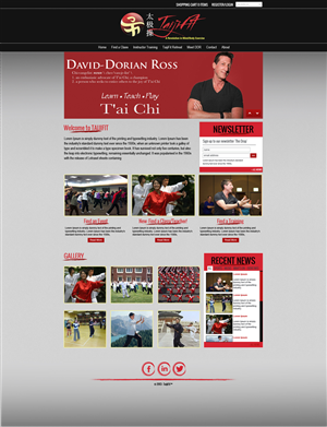 Wordpress Design by Impressive Solutions for David-Dorian Ross | Design: #2029940