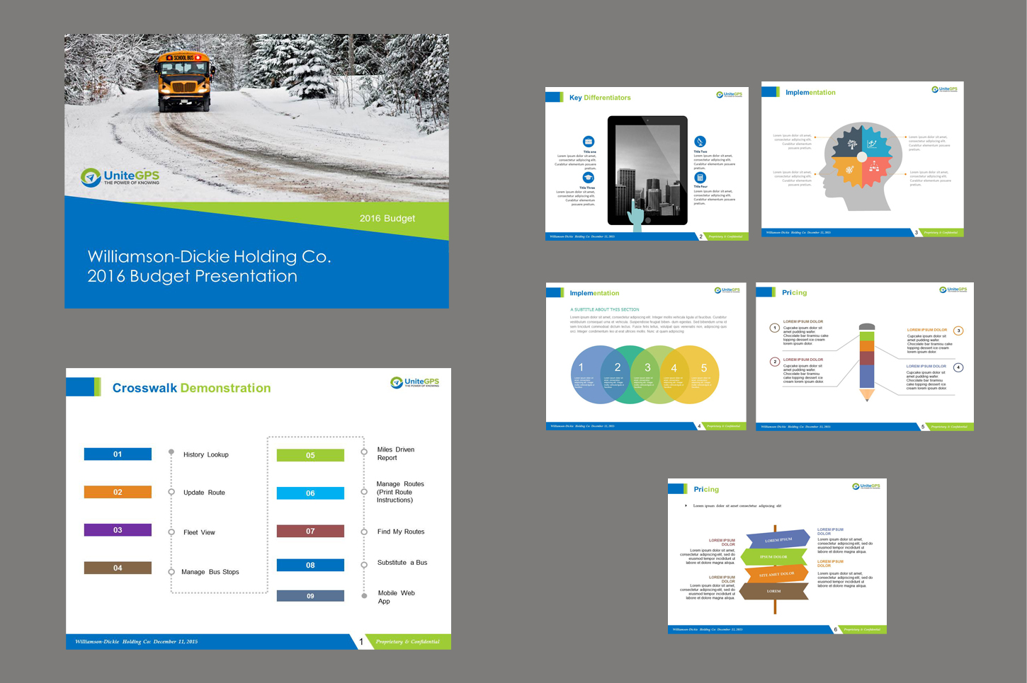 PowerPoint Design by iTech Graphics for UniteGPS LLC | Design #9238912
