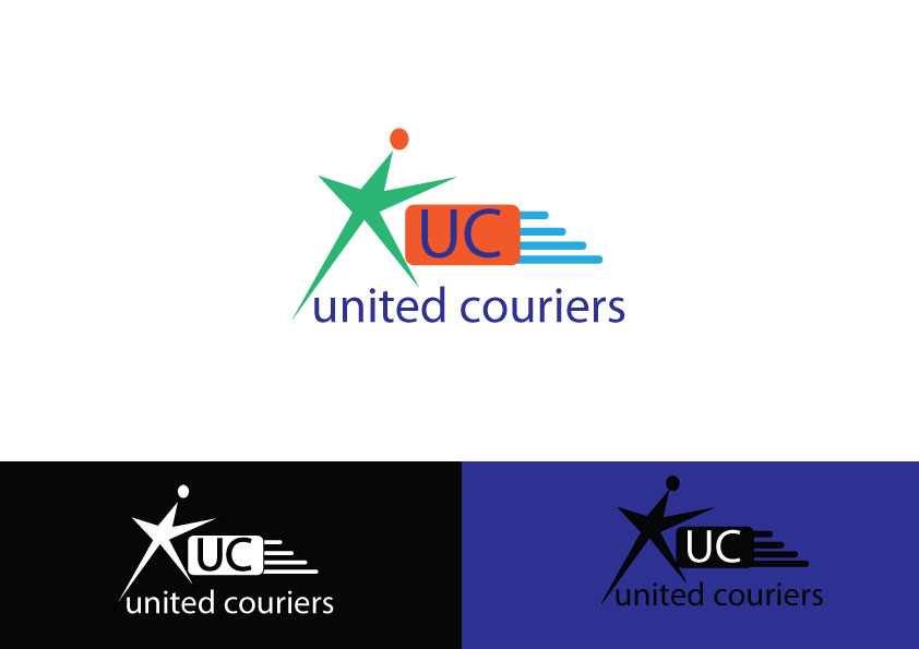 Logo Design by Zeeshan Ali for United Couriers | Design #9223082
