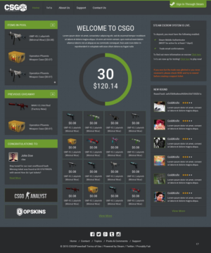 Web Design by pb for this project | Design: #9204720