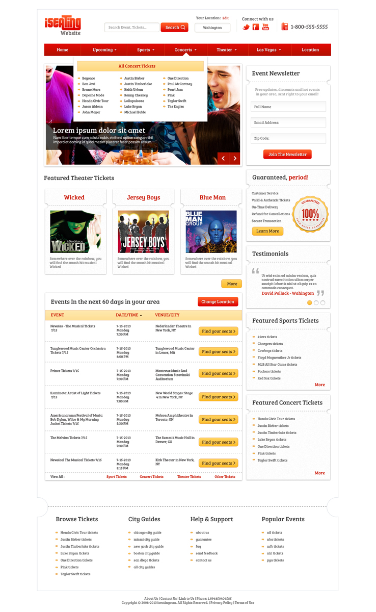 Web Design by designcruze for this project | Design #2099046