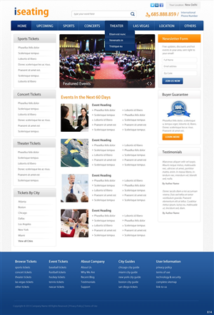 Web Design par pb pour ce projet | Design : #2104550