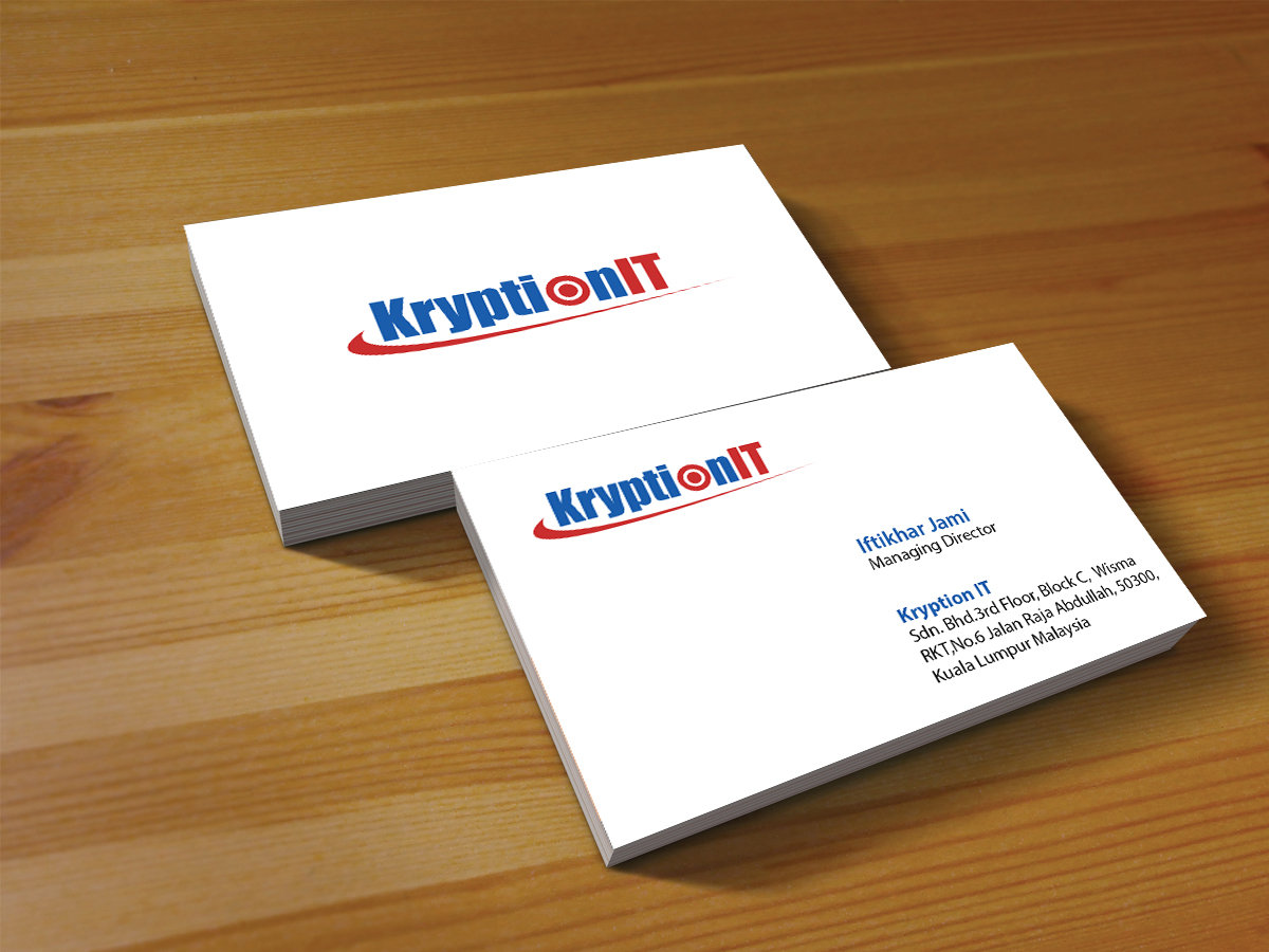 Business Card Design by Creations Box 2015 for this project | Design #9201507