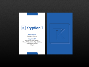 Business Card Design by Creations Box 2015 for this project | Design: #9201650