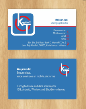 Business Card Design by IneseRo for this project | Design: #9192851