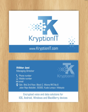 Business Card Design by IneseRo for this project | Design: #9192906