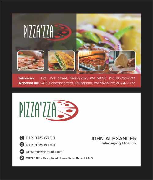 Business Card Design by Imtiaz super for Pizzazza | Design #9231939