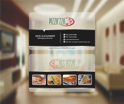 Visitenkarten-Design von Imtiaz super für Pizzazza | Design #9231940