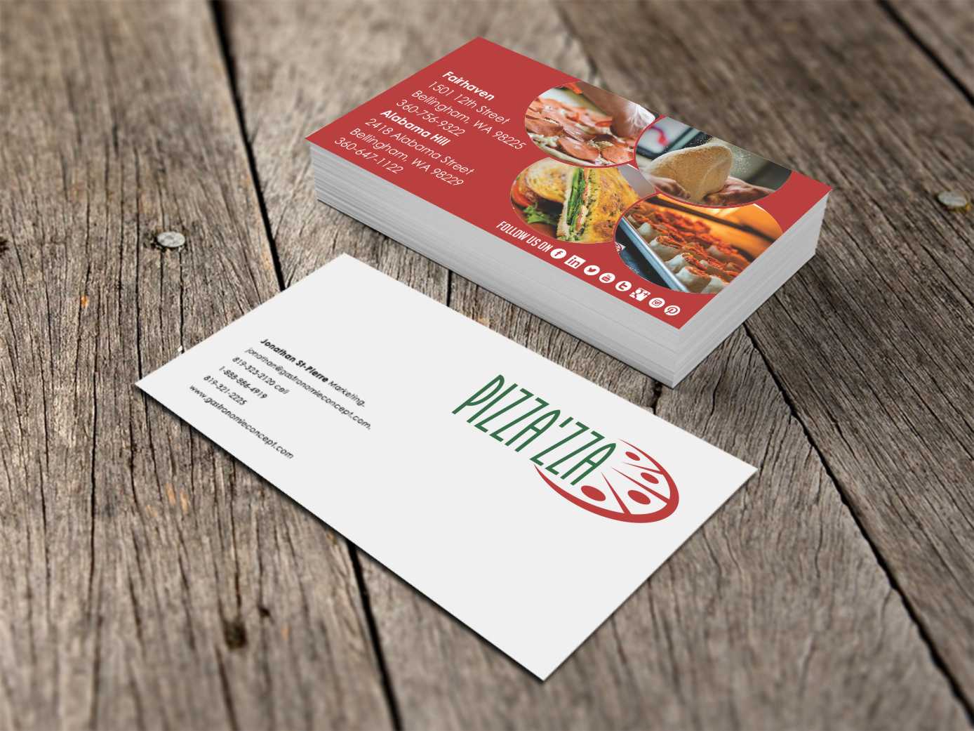 Business Card Design by Imtiaz super for Pizzazza | Design #9235987
