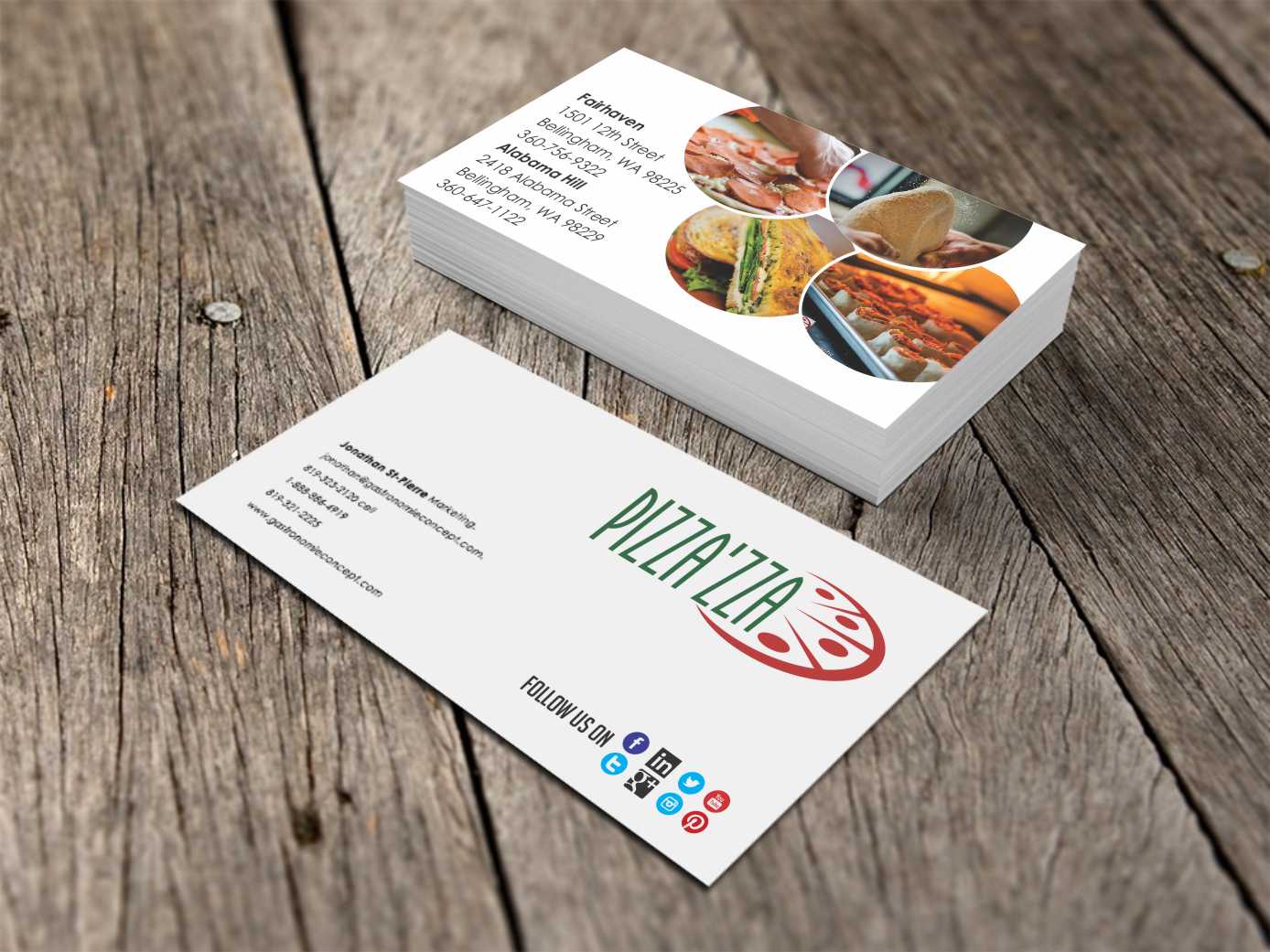 Business Card Design by Imtiaz super for Pizzazza | Design #9235988