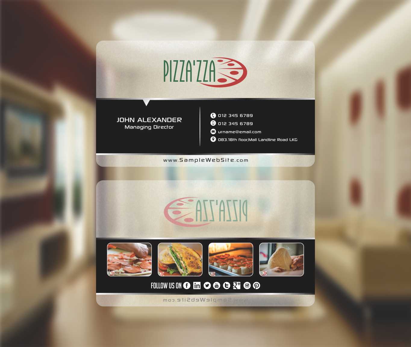 Business Card Design by Imtiaz super for Pizzazza | Design #9235993