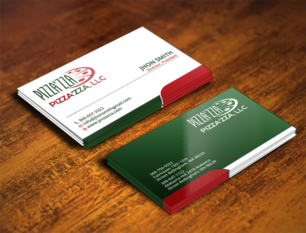 Design de Carte de Visite par Verified artistry (Design garden) pour Pizzazza | Design #9247875