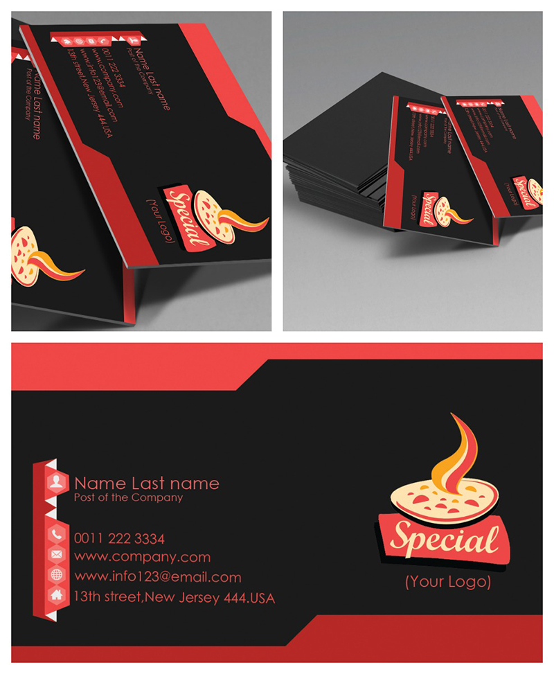 Business Card Design by BleedArt for Pizzazza | Design #9195556