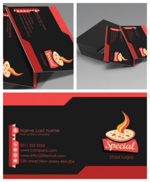 Business Card Design by BleedArt for Pizzazza | Design: #9195556